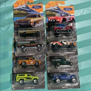 Hot Wheels Ford Truck Series set of 8